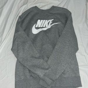 Gray Nike Crewneck